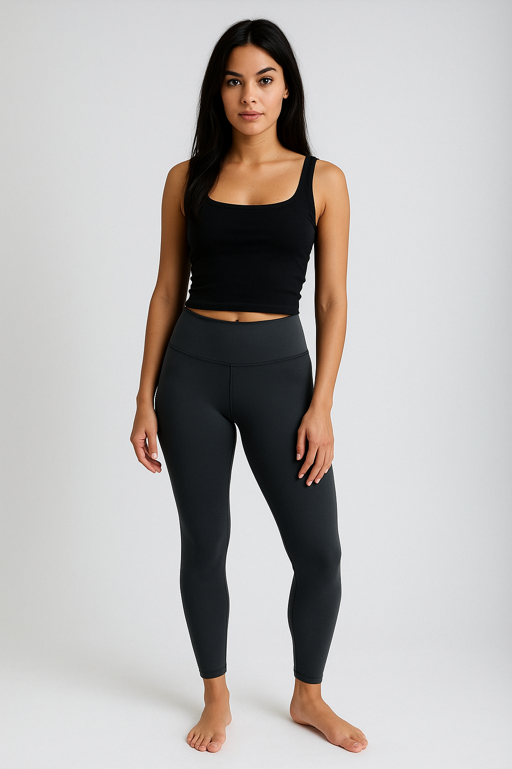 بنطال ليجنز عالي الخصر ناعم من وندر وومن أليا