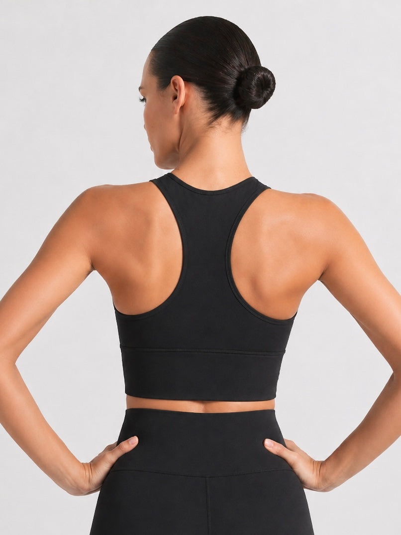 Flow Cup Top in Black by Gallenn – product view 3