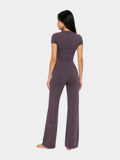 Calma Pants Cocoa Mauve Activewear