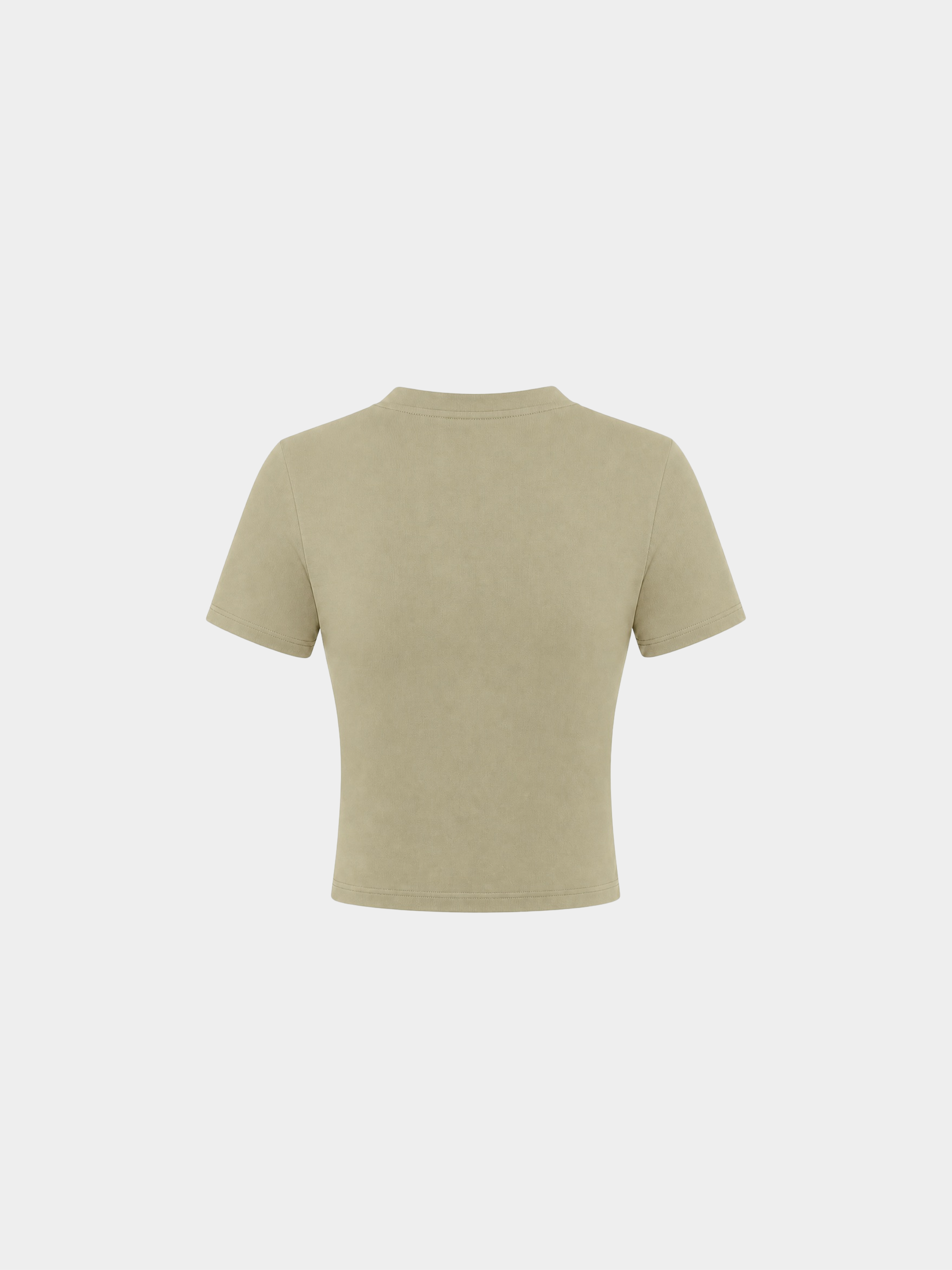Calma Top Moss Beige Activewear