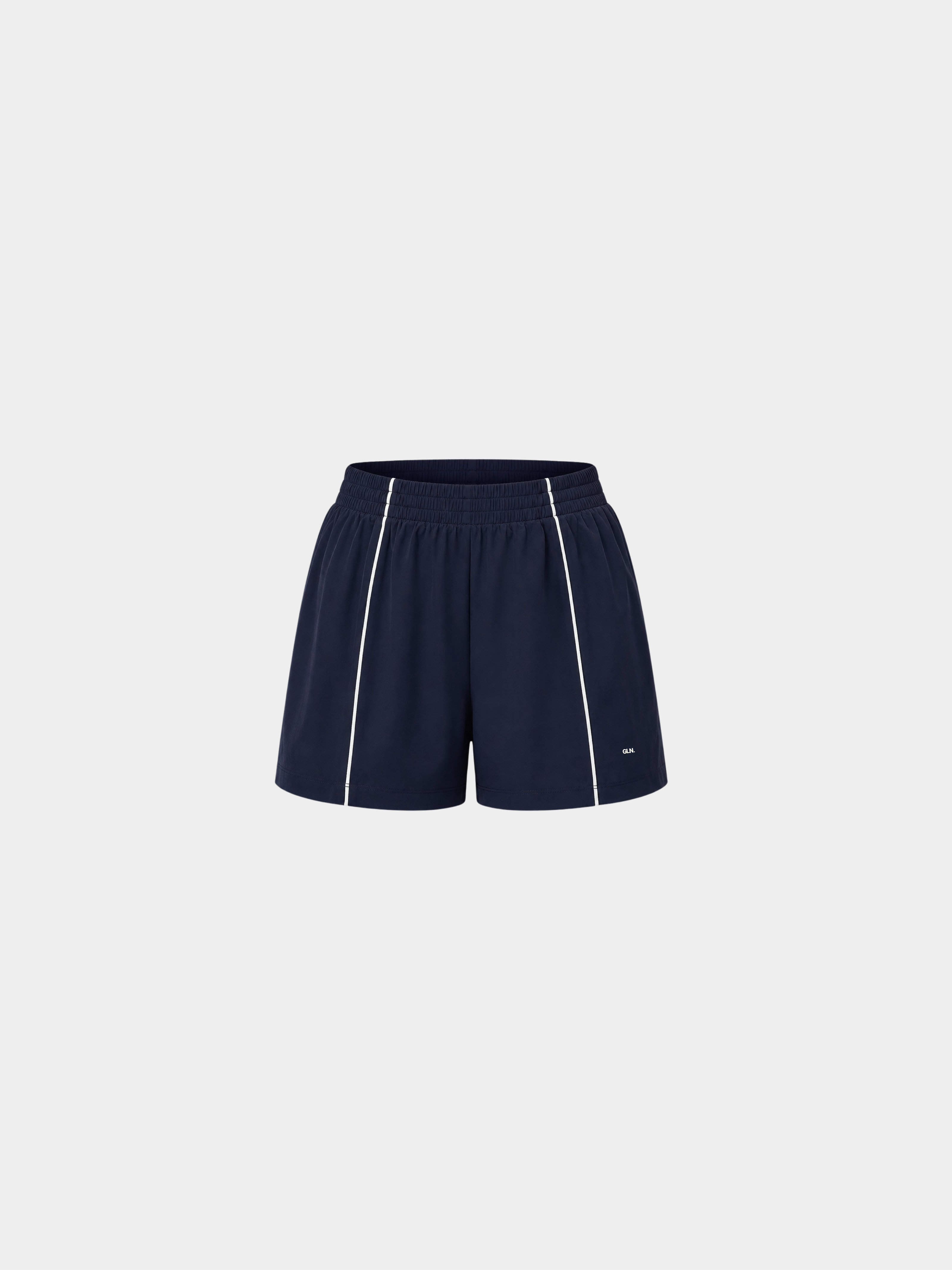 Contour Short in Navy by Gallenn – product view 2