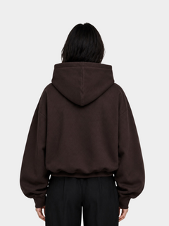Hoody Hoo Hoodie in Ash Brown by Gallenn – product view 3