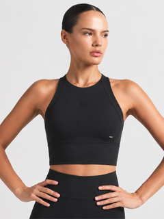 Flow Cup Top in Black by Gallenn – product view 5