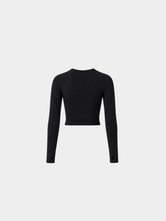 SCULPT Top in Black by Gallenn – product view 4