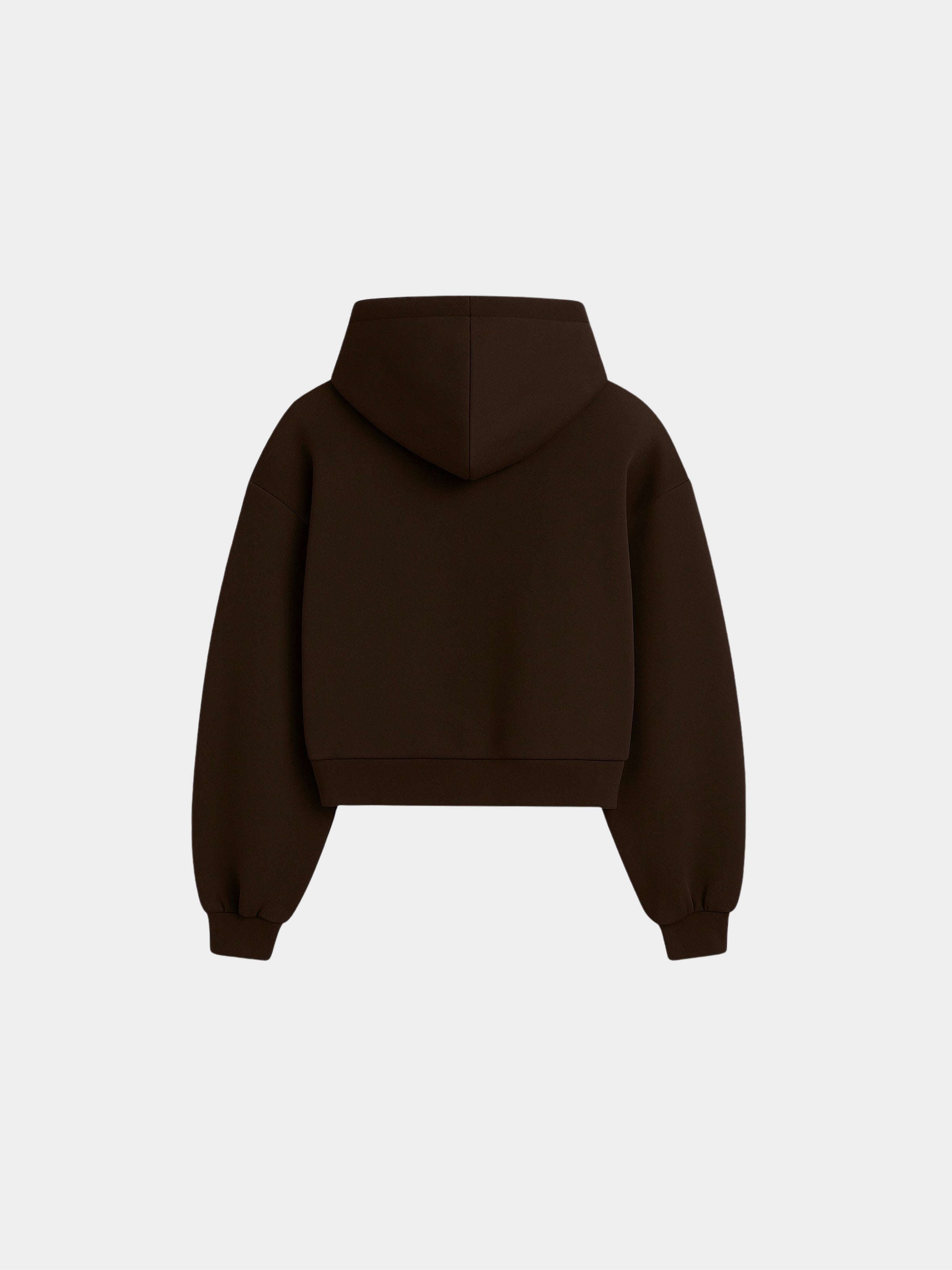 Hoody Hoo Hoodie in Ash Brown by Gallenn – product view 4
