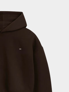Hoody Hoo Hoodie in Ash Brown by Gallenn – product view 7