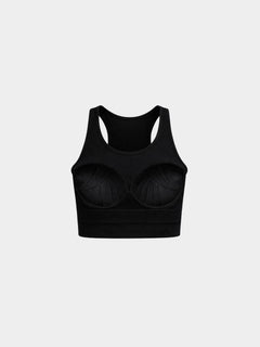 Flow Cup Top in Black by Gallenn – product view 6
