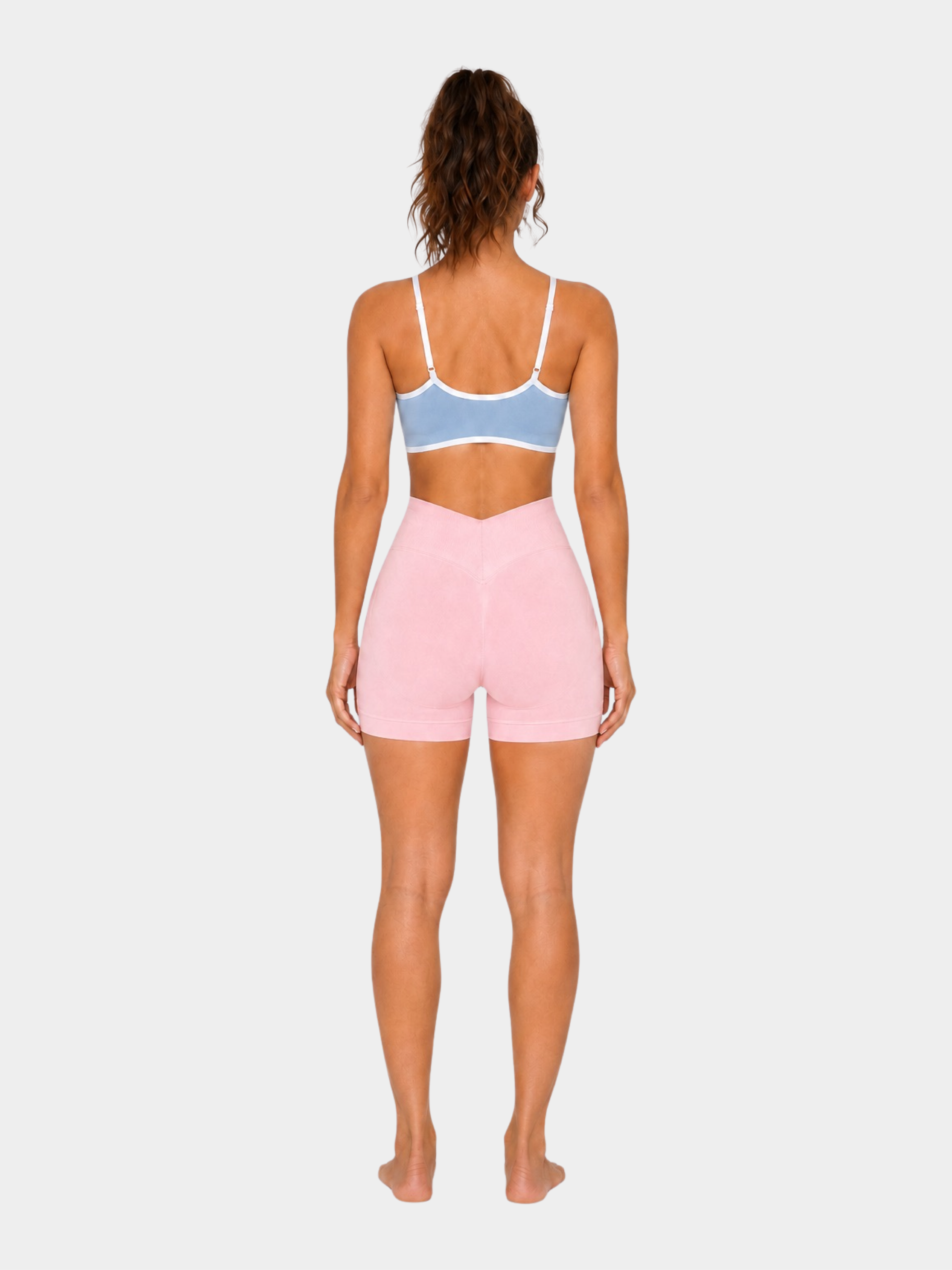Livia Short in Blush Pink by Gallenn – product view 3