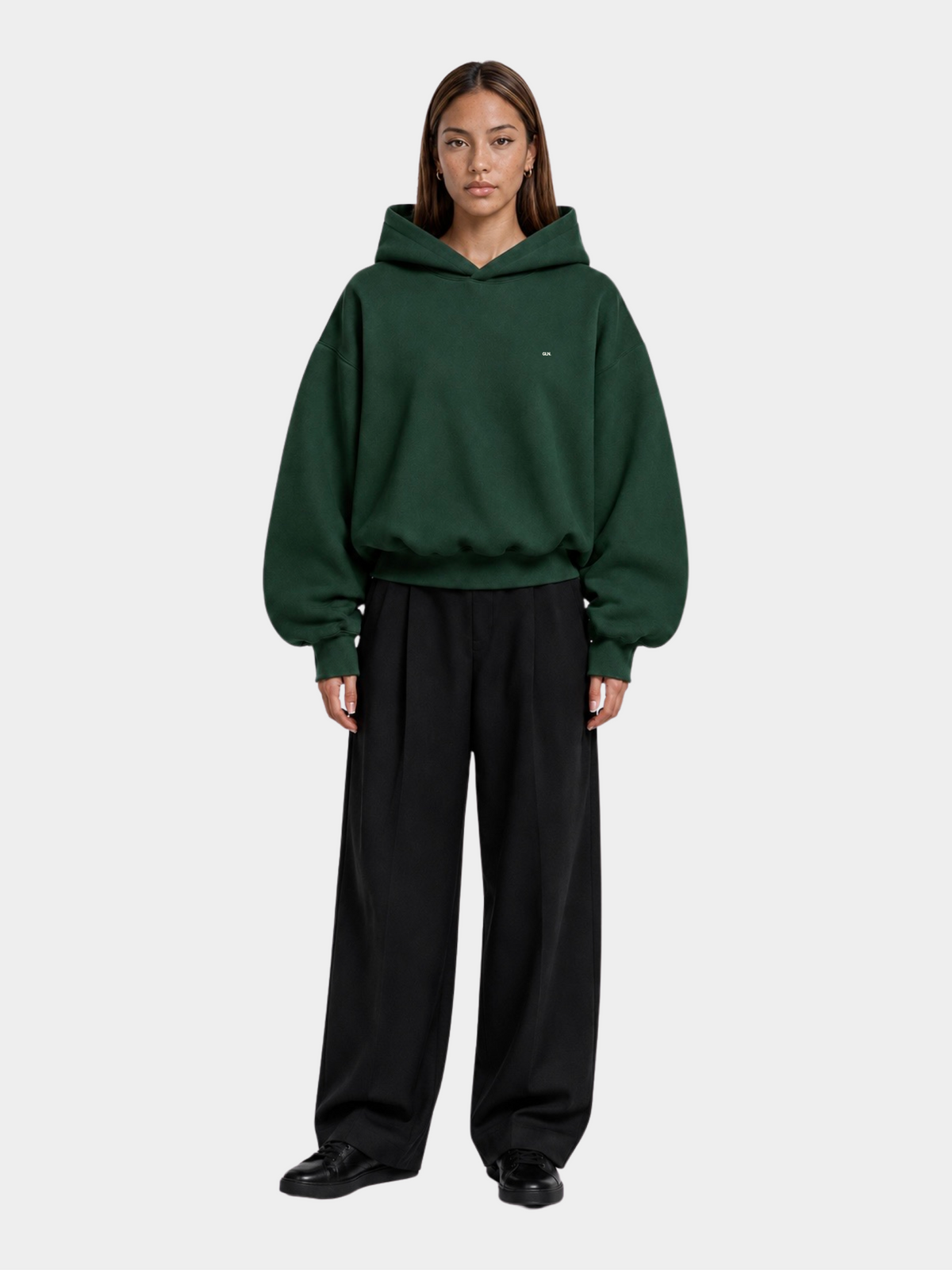 My Own Mind Hoodie in Green by Gallenn – product view 5