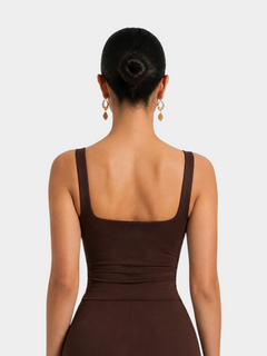 Nova Top in Coffee Bean by Gallenn – back view