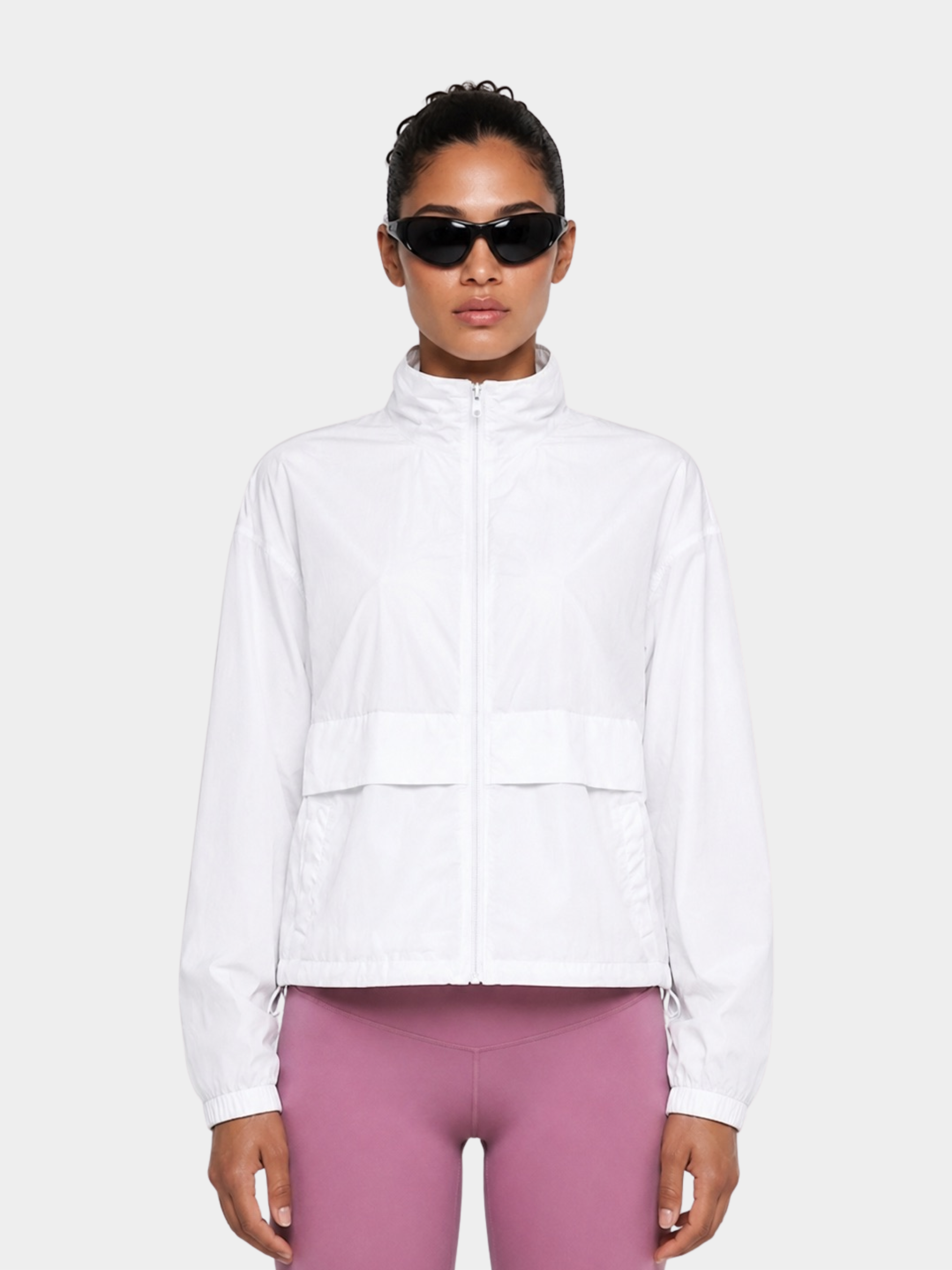 Origin Cloud Jacket in White by Gallenn – front view