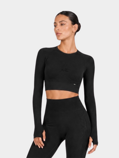 SCULPT Top in Black by Gallenn – product view 5