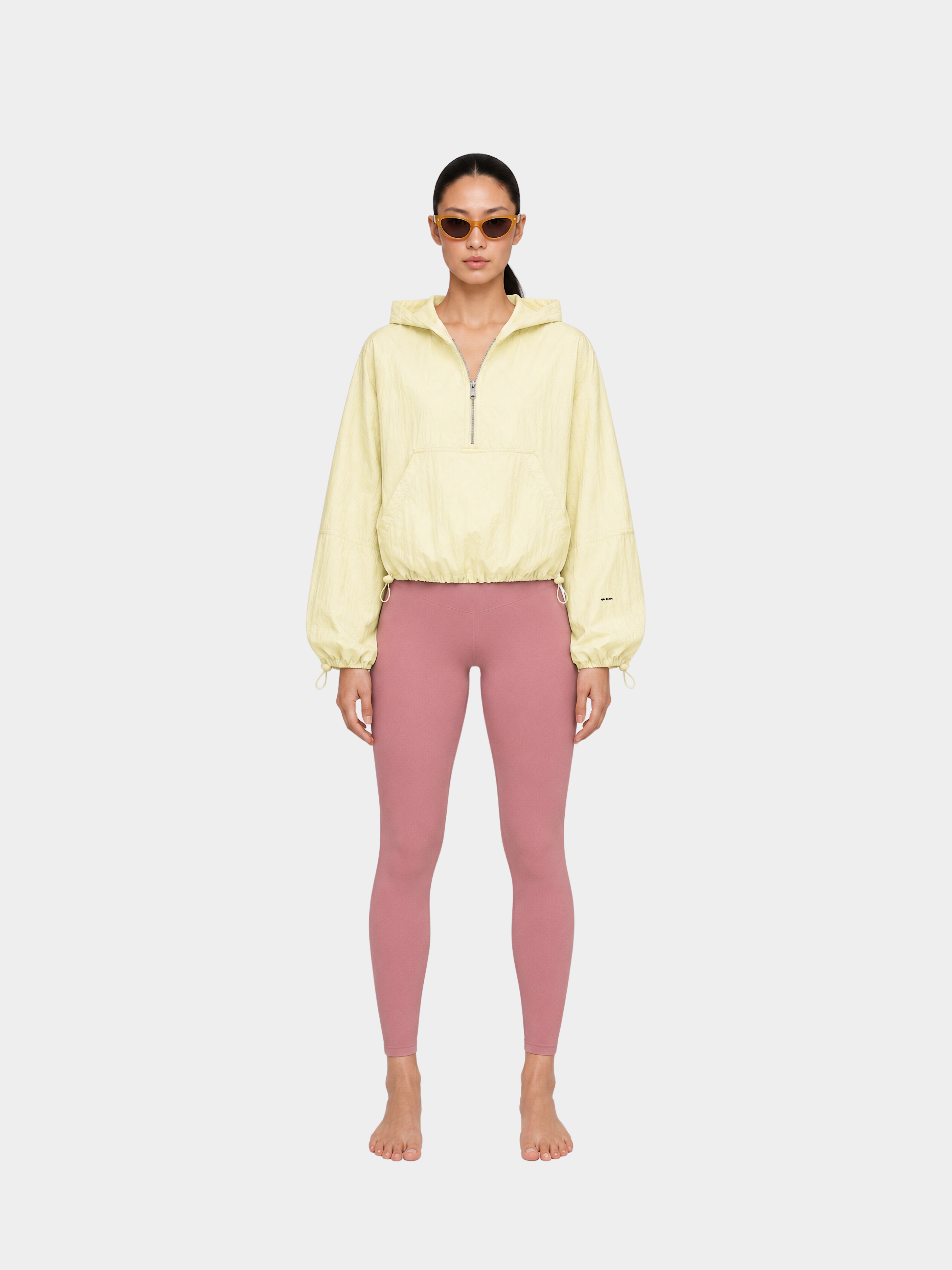 Sky Cocoon Jacket in Butter Cream by Gallenn – product view 5
