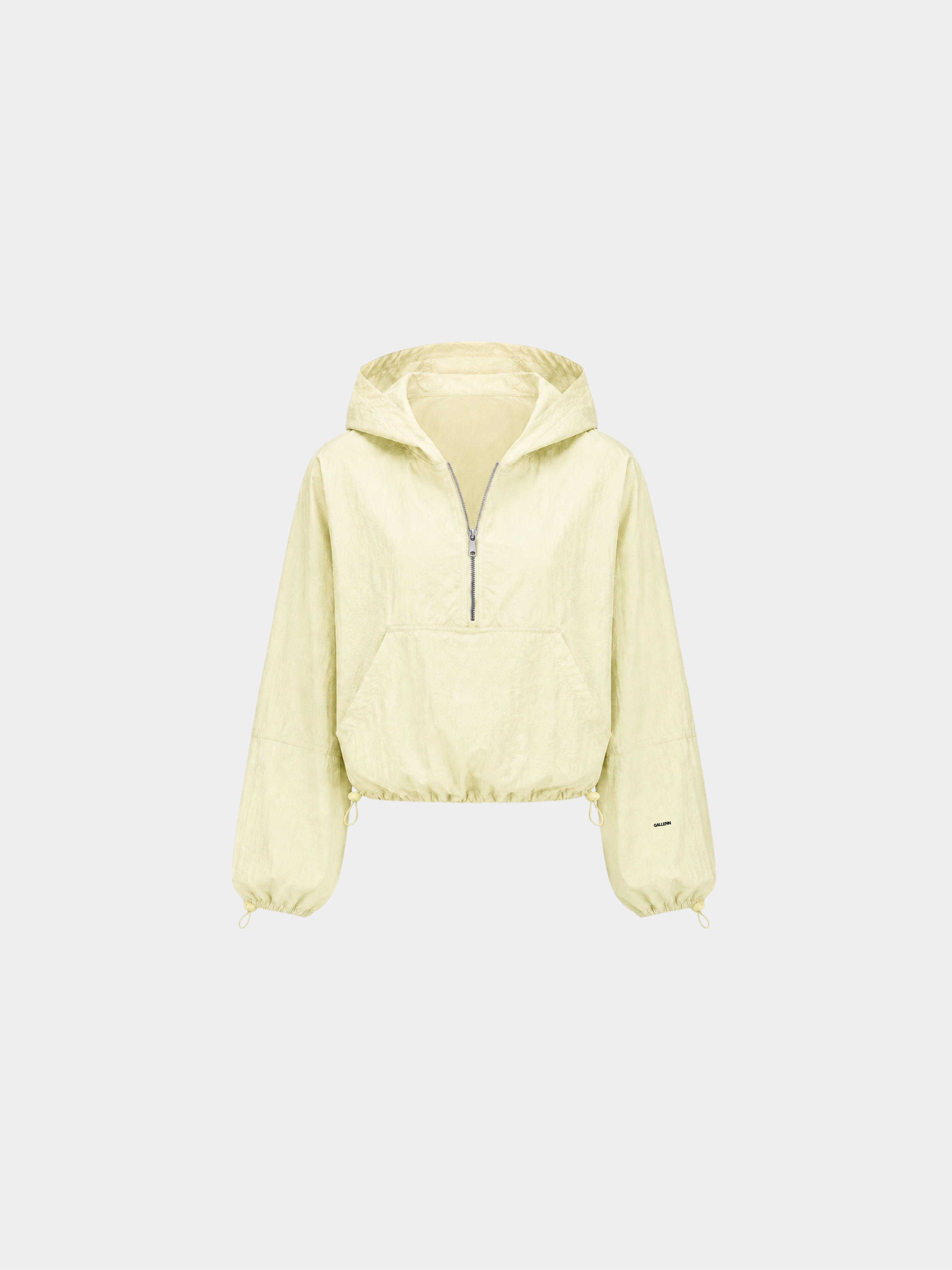 Sky Cocoon Jacket in Butter Cream by Gallenn – product view 2