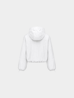 Sky Cocoon Jacket in Cloud White by Gallenn – product view 4