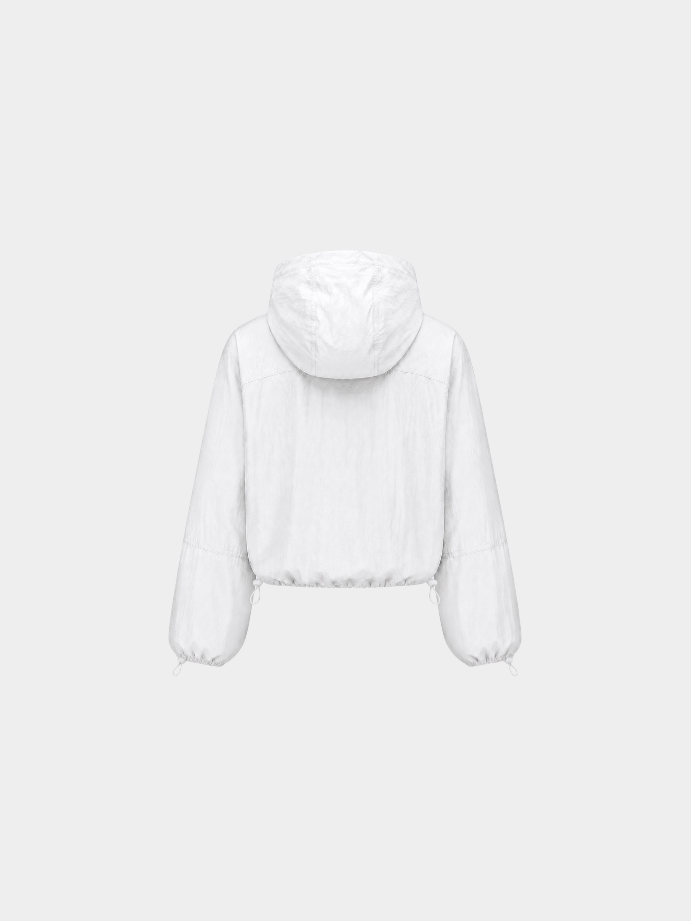 Sky Cocoon Jacket in Cloud White by Gallenn – product view 4