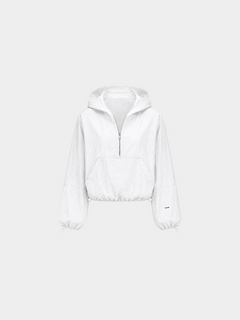 Sky Cocoon Jacket in Cloud White by Gallenn – product view 2