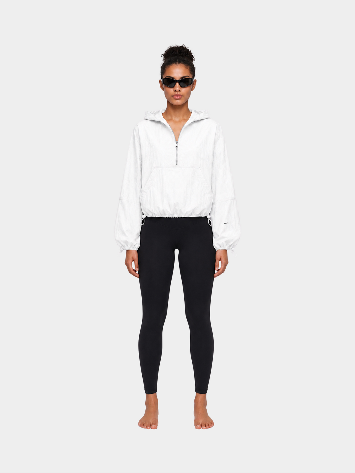 Sky Cocoon Jacket in Cloud White by Gallenn – product view 5