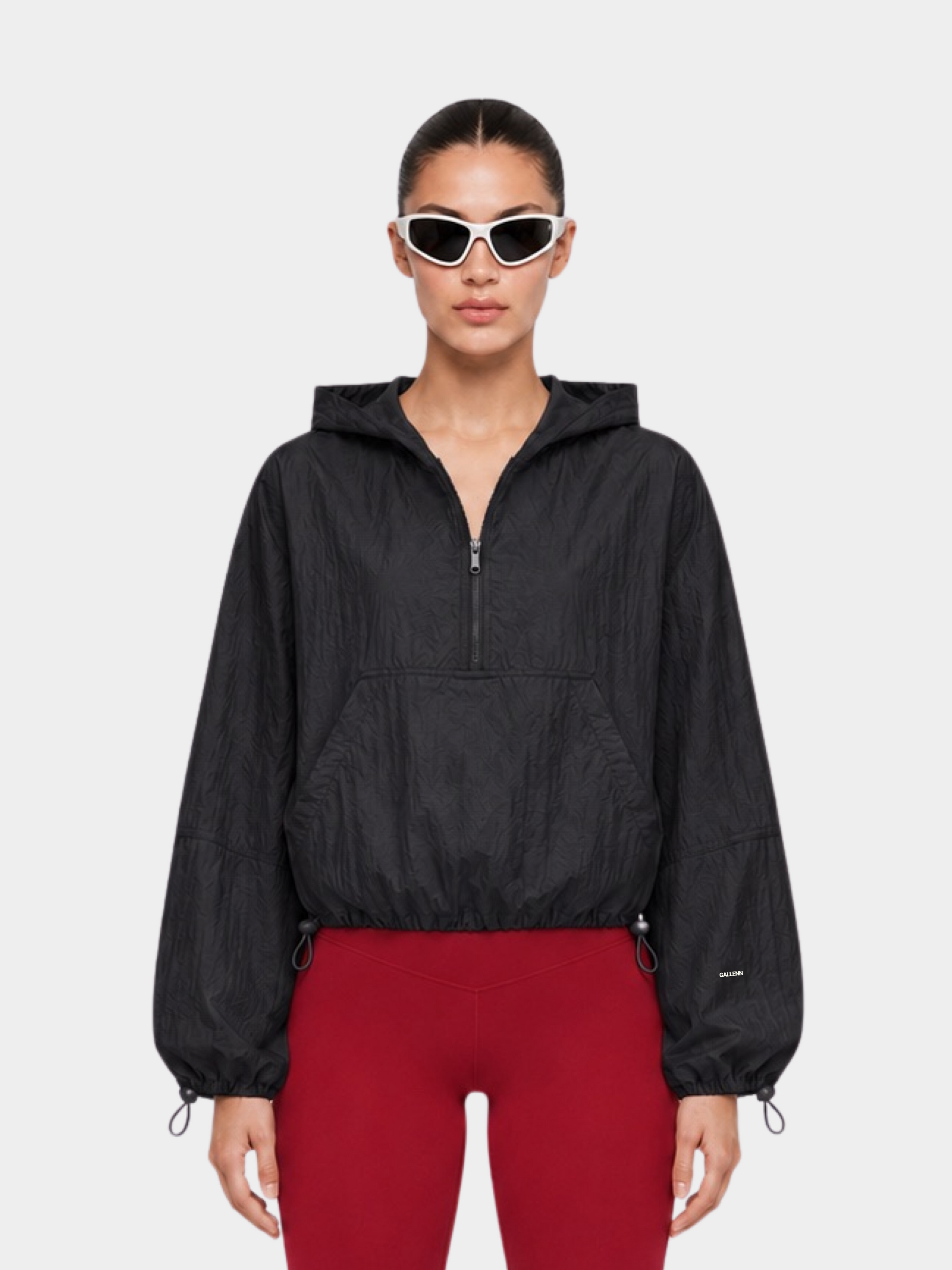 Sky Cocoon Jacket in Black by Gallenn – product view 1