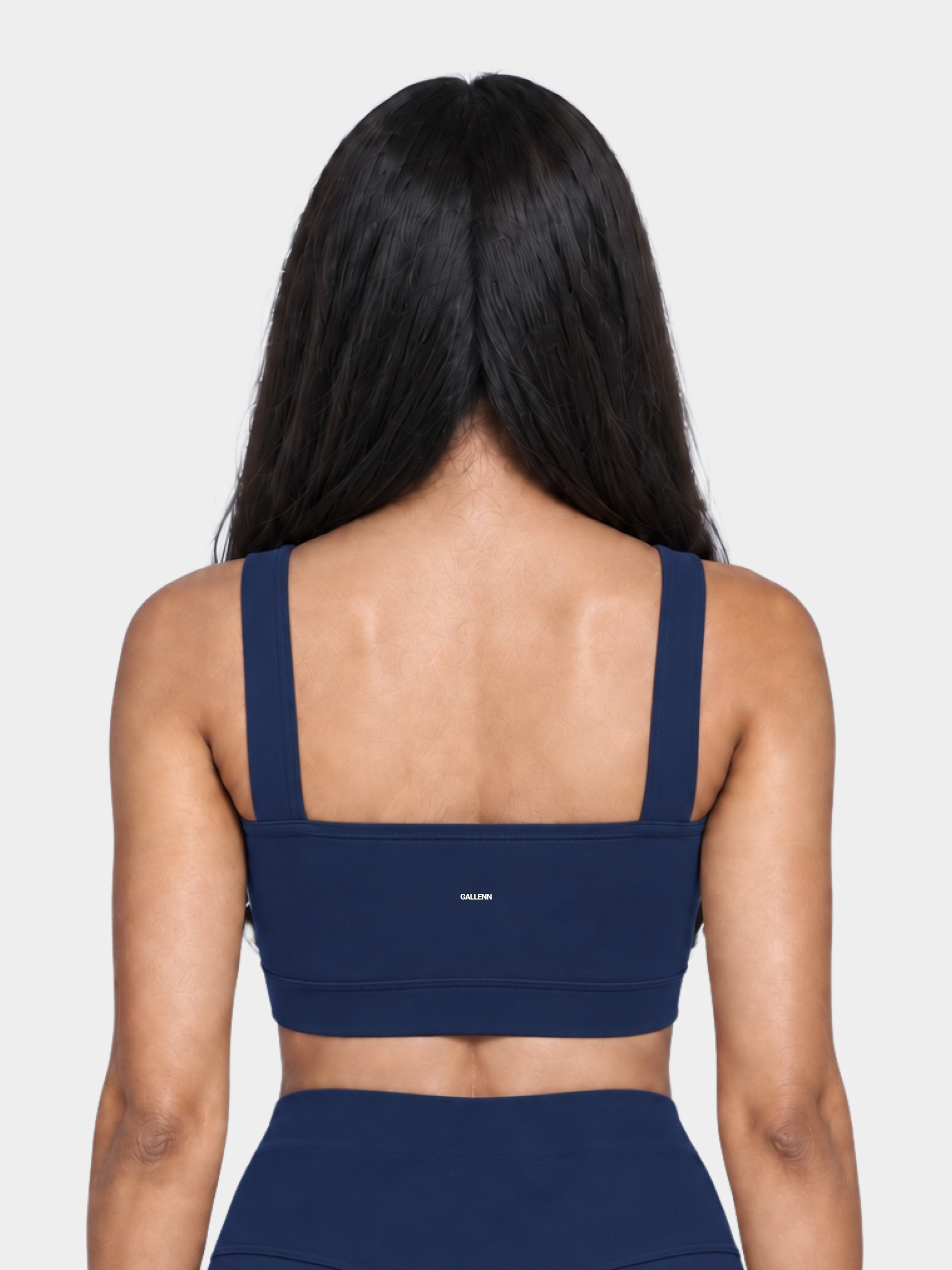 Woman wearing Allure in Navy Blue by Gallenn – back view
