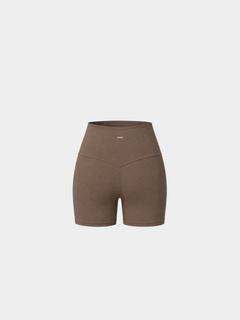 Allure Short in Mocha by Gallenn – product back view
