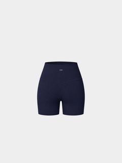 Allure Short in Navy Blue by Gallenn – product back view