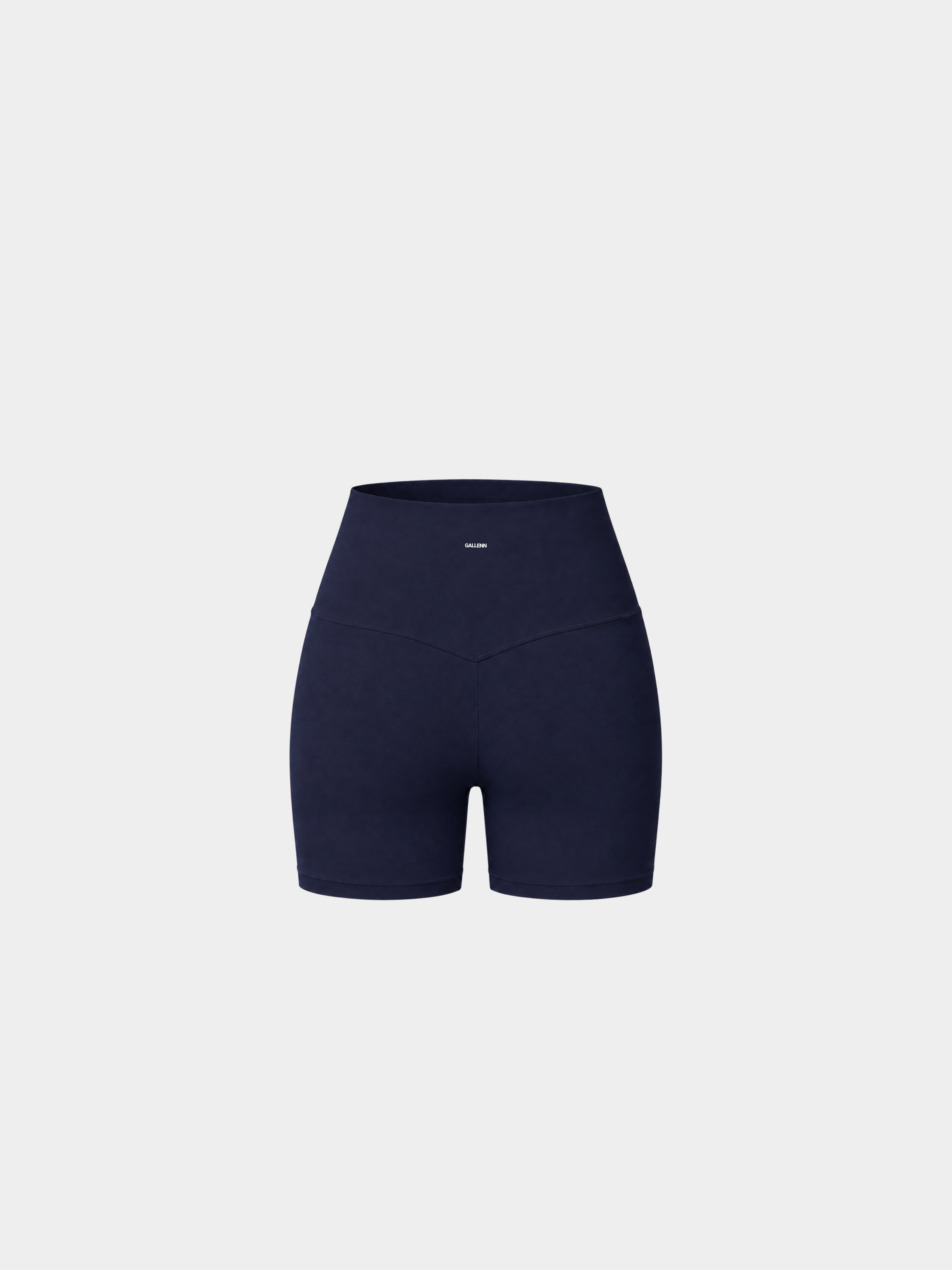 Allure Short in Navy Blue by Gallenn – product back view