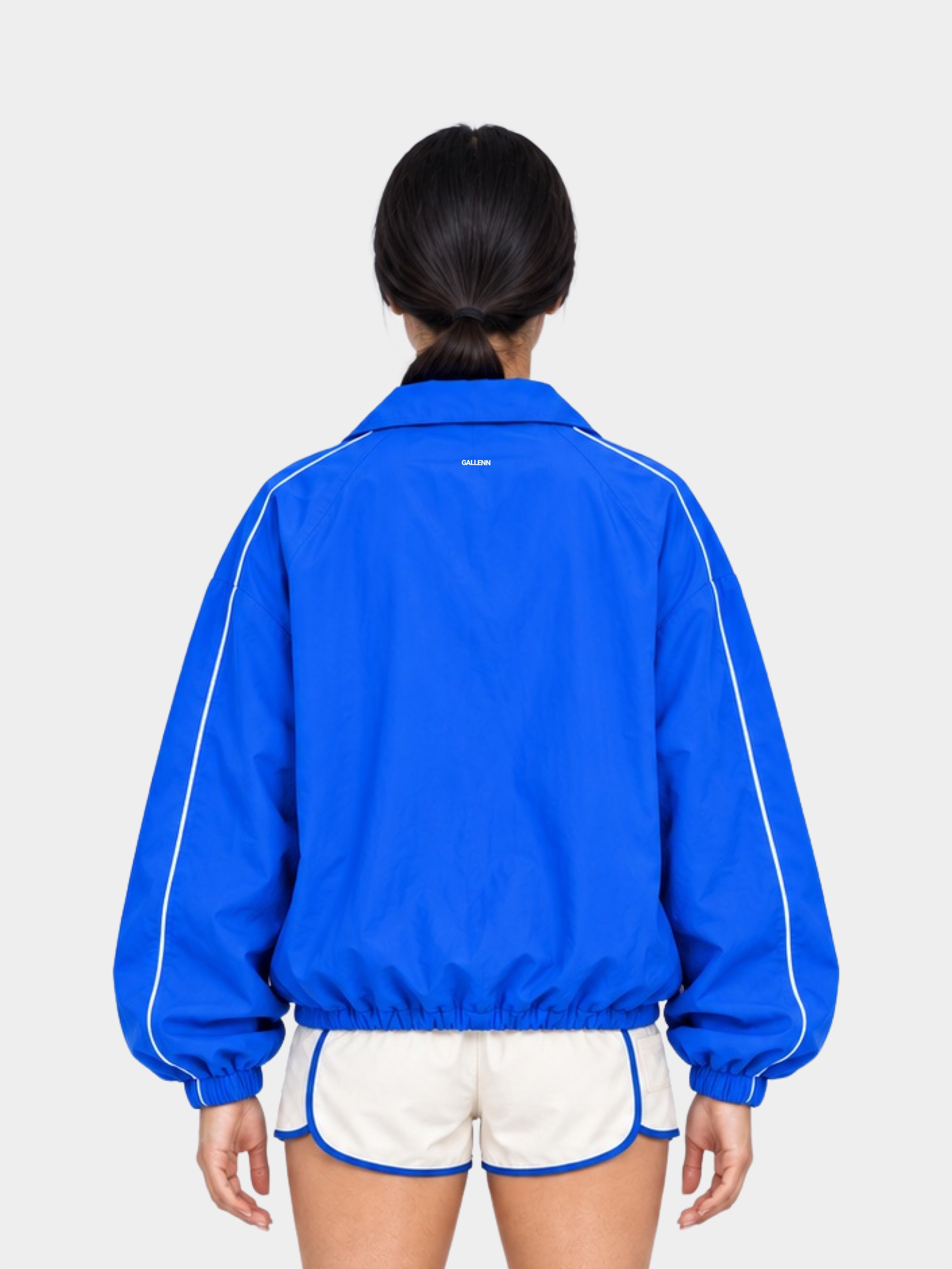 Bagatelle Jacket in Cobalt Blue by Gallenn – back detail