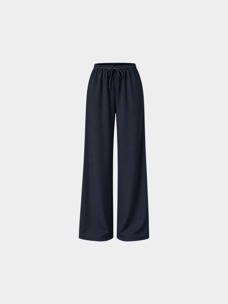 Colette Pants in Navy Blue by Gallenn – product front view