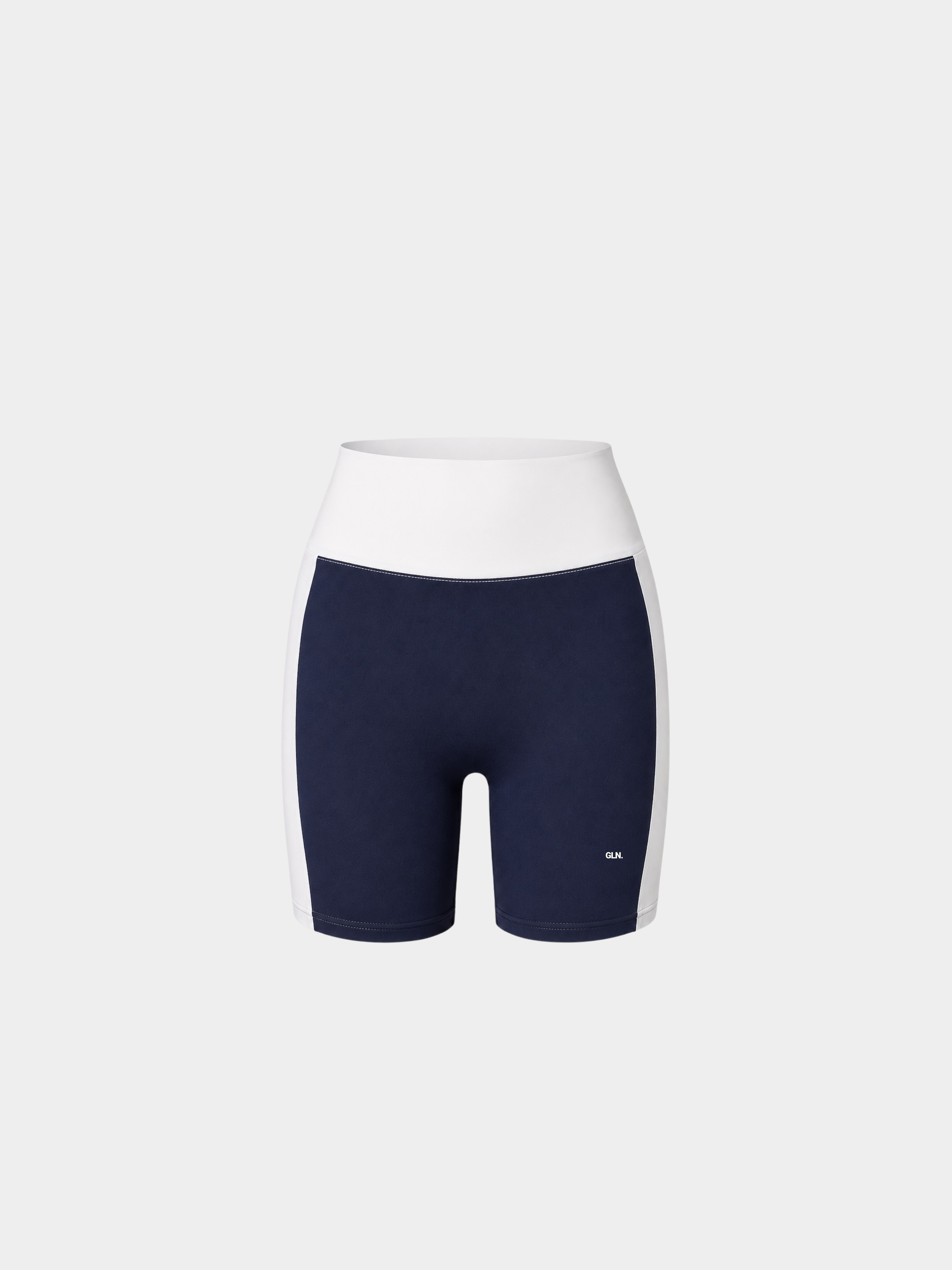 Élysée Short Navy White – Benker front view