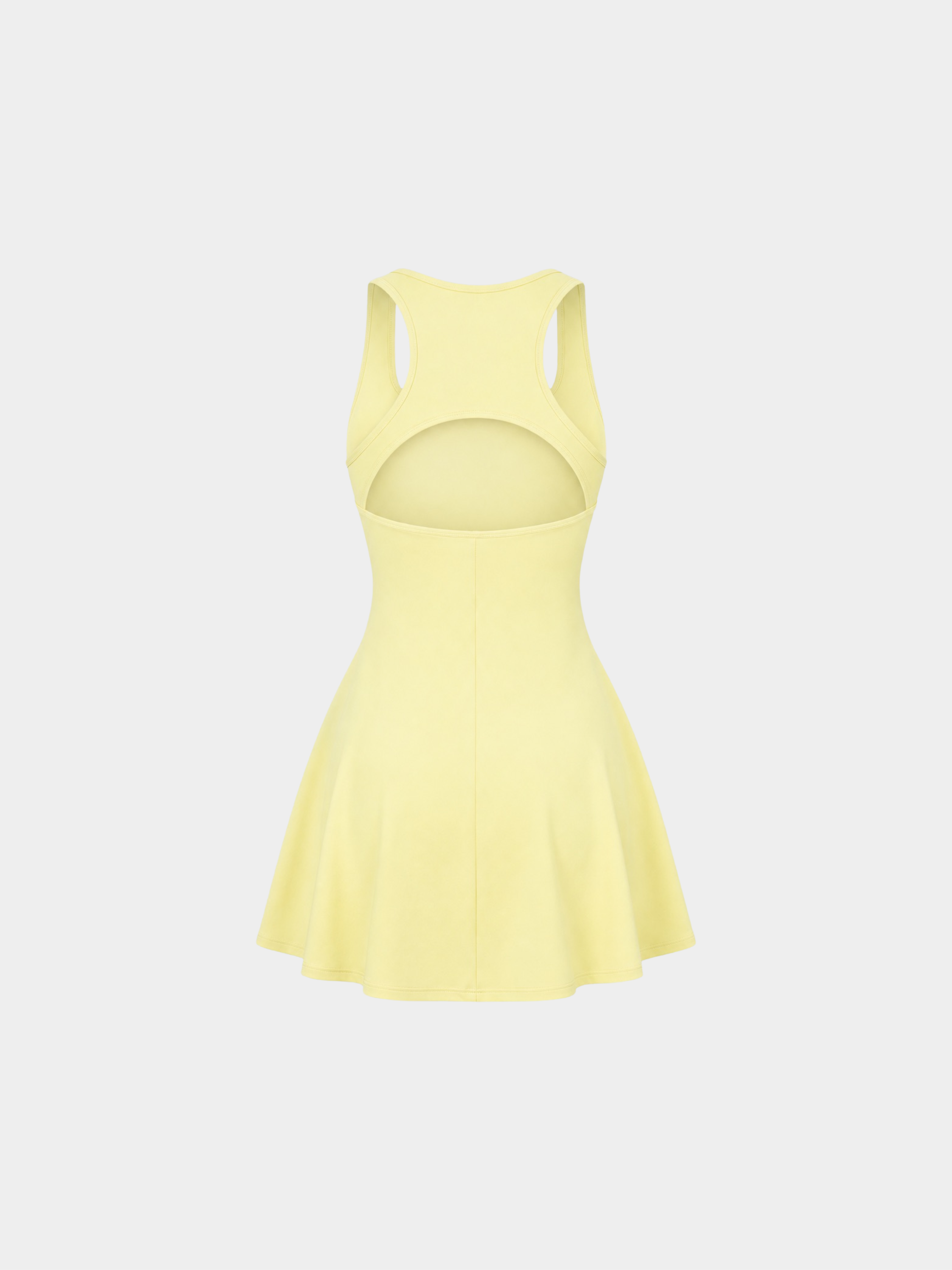 Robe Marceau Butter Yellow – vue produit de dos