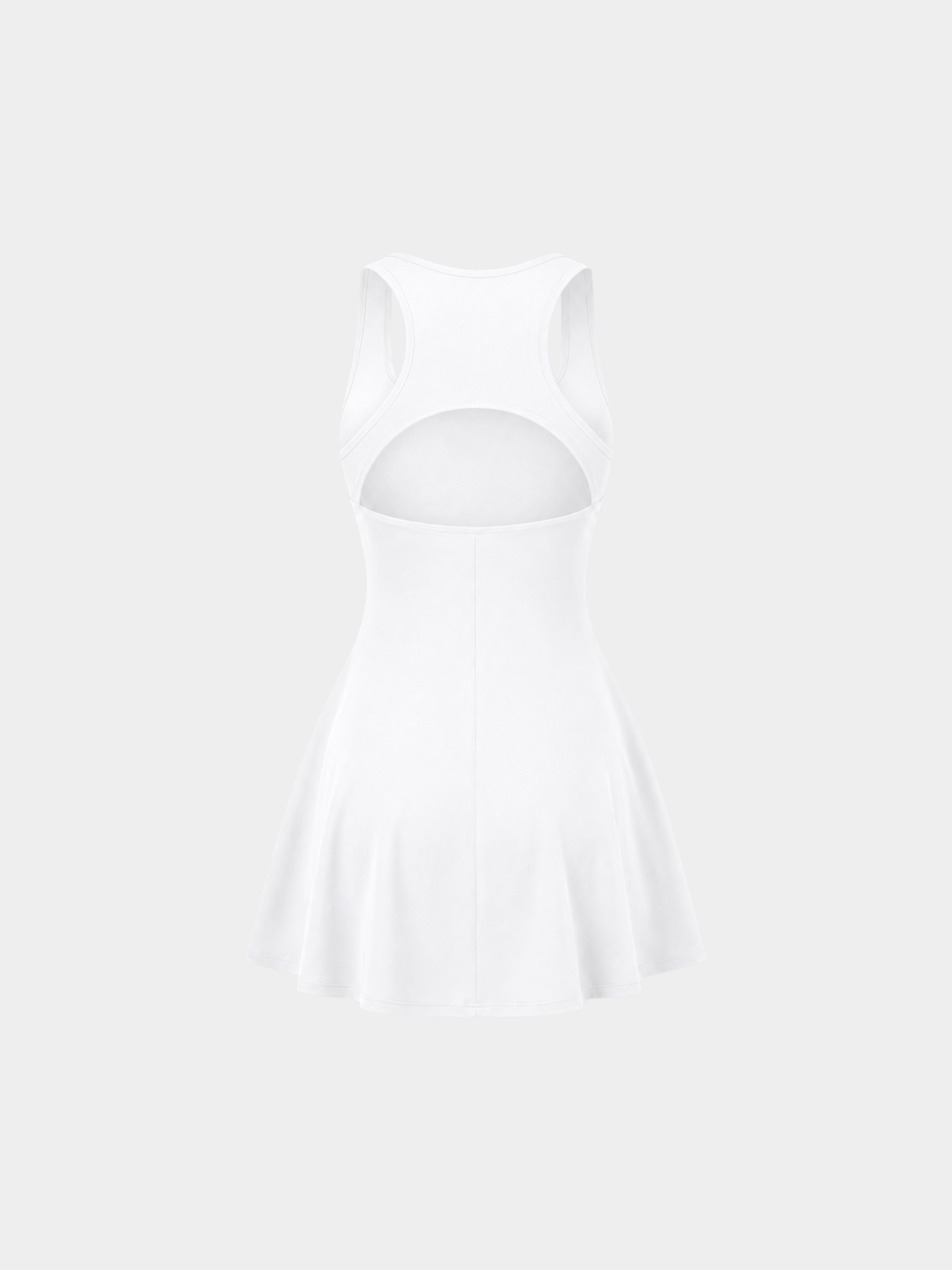 Robe Marceau Cloud White – vue produit de dos